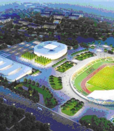 The fdB sound reinforcement system won the bid for the main venues of the 7th Jingmen Games